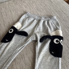 ひつじのショーン　裏起毛　パンツ　ズボン　スウェットの画像