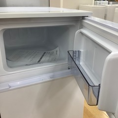 【トレファク　ラパーク岸和田店】 2ドア冷蔵庫　Abitelax 直冷式　2023年製　90Lの画像