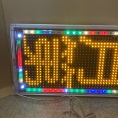 TOWA 東和 LED電光掲示板 電子ディスプレイ 型番不明の画像