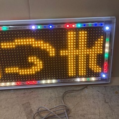 TOWA 東和 LED電光掲示板 電子ディスプレイ 型番不明の画像