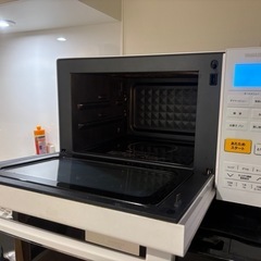 電子レンジ 無料でお譲りします（山善 YRJ-F181V） の画像