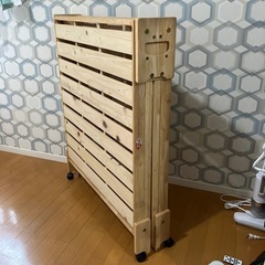 シングルサイズすのこベッド　3/25までの画像