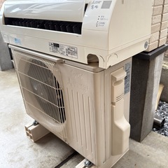 🌻三菱電機/ 取付け工事込/2017年製/ 清掃済 🌻6畳用 の画像
