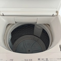 【美品】洗濯機 東芝AW-7D8(W)（2019年製)の画像
