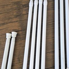 【早い者勝ち】突っ張り棒まとめ売り11本セット✨サイズ色々／収納・DIYに◎500円の画像