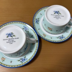 Tiffany & Co. モーニンググローリー カップセットの画像