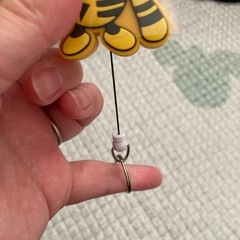 新品未使用 ポケモン ラバーリールキーホルダー エレキッドの画像