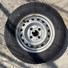 【タイヤ&ホイール4本セット】ブリヂストン　ブリザックVRX3 145/80R12   2023年12月製（49週） 　の画像