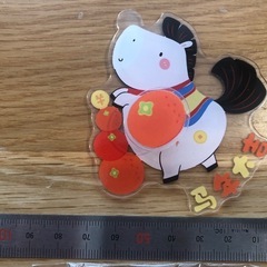馬のマグネット　午年のマグネットの画像