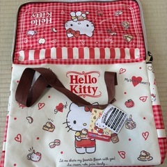 新品ハローキティ　保温保冷BIGマルチバッグの画像