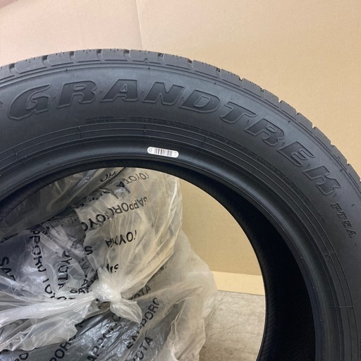新車外し DUNLOP ダンロップ GRANDTREK FT5A タイヤ 4本まとめ
