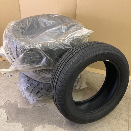 新車外し DUNLOP ダンロップ GRANDTREK FT5A タイヤ 4本まとめ
