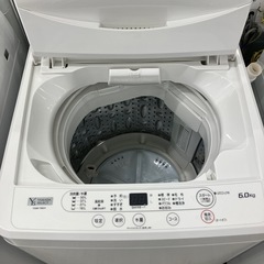 安心の6ヶ月保証つき！YAMADA全自動洗濯機2021年製6.0kg【トレファク堺福田店】の画像
