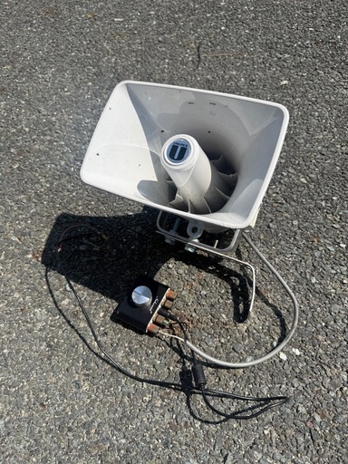 バイク 拡声器