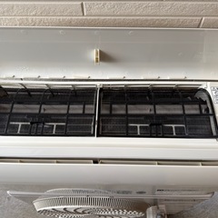 Panasonic/ 取付け工事込/2017年製/ クリーニング済 🌻美品！🌻6畳用 の画像