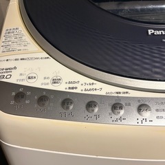 【問い合わせ不可】 パナソニック  洗濯機の画像