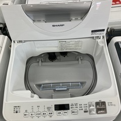 安心の6ヶ月保証つき！SHARP縦型洗濯乾燥機2018年製5.5kg【トレファク堺福田店】の画像