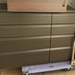 ニトリ系 チェスト タンス 美品 収納家具 10000円の画像