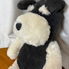 シュナウザー　ぬいぐるみの画像