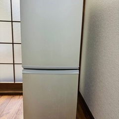 SHARP 冷蔵庫 SJ-14T (動作確認済み)の画像