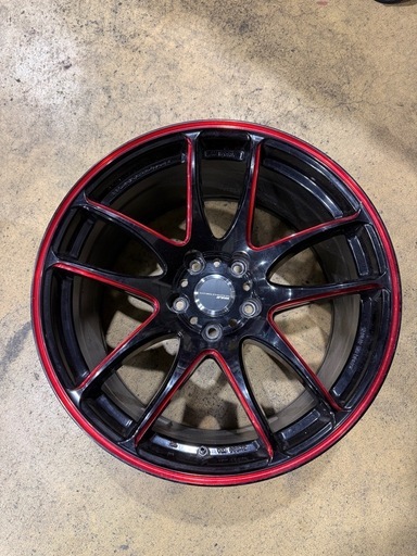 ワークエモーションkiwami  18インチ 9.5j 2本　ドリケツに！