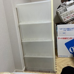 収納ケース4段セットの画像