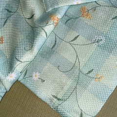 花柄　カーテンの画像