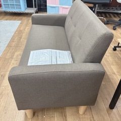 【🐤買取市場 柴田店】I647 🌈 未使用品！ 2Pコンパクトファブリックソファ ⭐ クリーニング済の画像