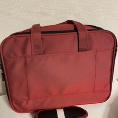 SWISSWIN ビジネスバッグ レッドの画像