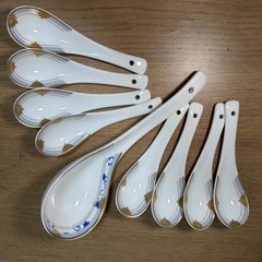 【未使用・食器フルセット】景徳鎮 敬瓷坊 中華食器 豪華セット 金彩 おもてなしの画像