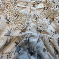 女の子　ワンピース　3点セット　サイズ80  の画像