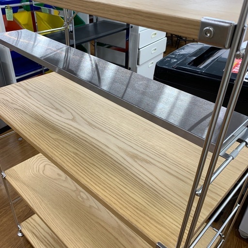 【軽トラ無料貸し出し】【無印良品】【ステンレスユニットシェルフ】【トレファク所沢店】