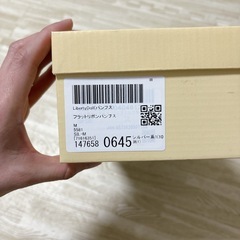 ★新品未使用★LibertyDoll【23.5】フラットリボンパンプス シルバーの画像