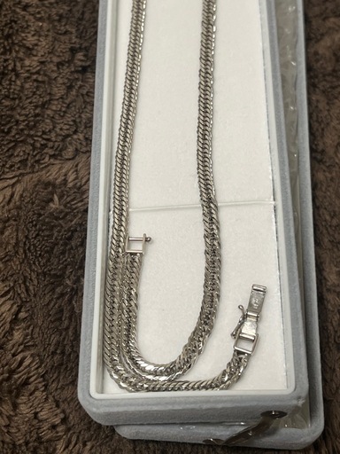 12面トリプル 30g/50cm pt850 プラチナ