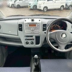 【支払総額13.8万円】激安マニュアル車！ワゴンR車検令和10年3月即日納車OK修復歴なし5速MT機関良好！の画像