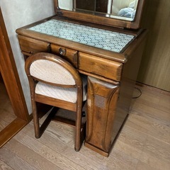 本日限定　化粧台　ドレッサーの画像