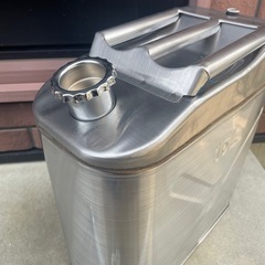 ステンレス製　携行缶　15Lの画像