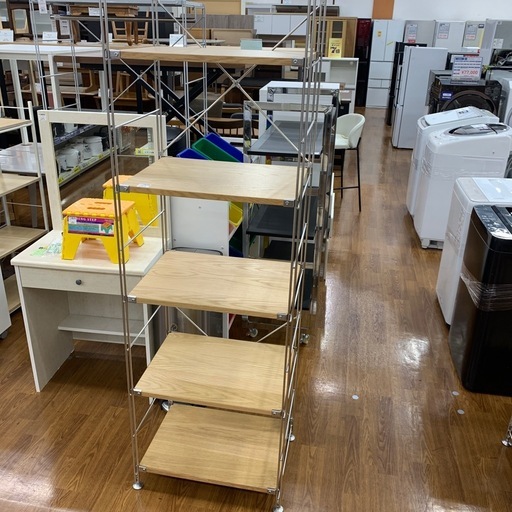 【軽トラ無料貸し出し】【無印良品】【ステンレスユニットシェルフ】【トレファク所沢店】