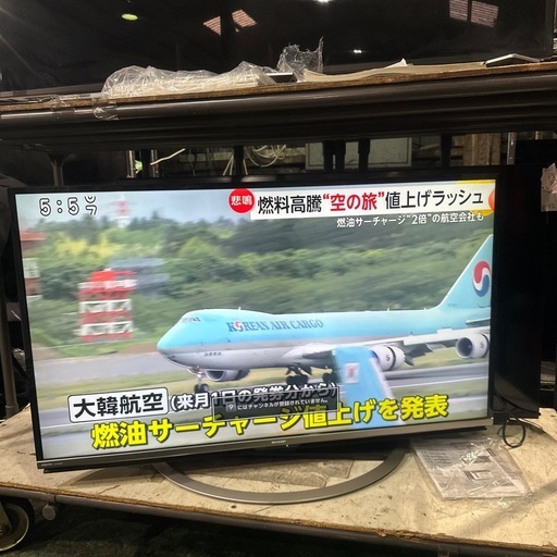 SHARP AQUOS 4K 45型液晶テレビ 2018年製