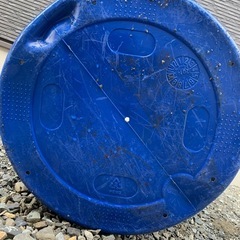 200ℓポリドラム缶プラスチック　DIY素材等に！　　の画像