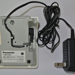 美品★Panasonic純正★子機/増設子機★KX-FKN514-W★充電池★充電台★電源アダプター★動作確認済の画像