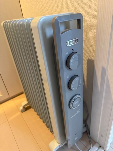 5回しか使ってないデロンギオイルヒーター