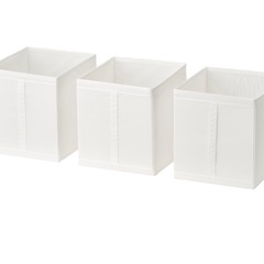 IKEA スクッブ　2こ　収納ケースの画像