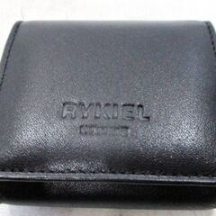 【新品　未使用】RYKIEL HOMME リキエルオム 小銭入れ コインケース 61957　レザー 黒 ブラック　メンズ財布　1103ZSの画像