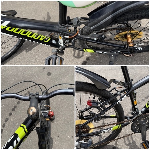 【取引終了】キャノンデール 自転車 24インチ 子供用 MTB 引き取り限定