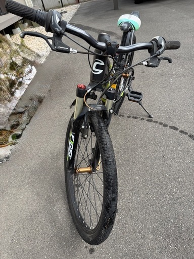 【取引終了】キャノンデール 自転車 24インチ 子供用 MTB 引き取り限定
