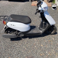 原付バイク　　ＪＯＧ　　ホワイトの画像