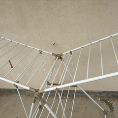 室内洗濯干しの画像