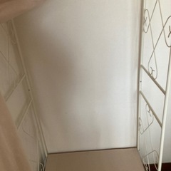 姫系 フリルリボン 引き出し ハンガーラック の画像