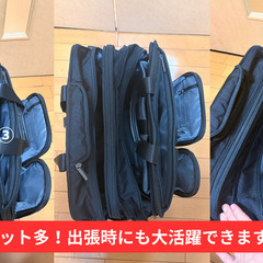 PAUL HEIM（ポールヘイム）3WAY ビジネスキャリーバッグ【マチ拡張・PC対応】の画像